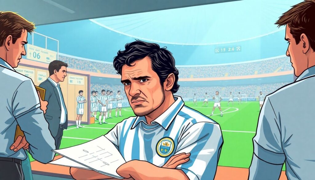 Eventos deportivos que marcaron un antes y un después en la historia del fútbol - иллюстрация