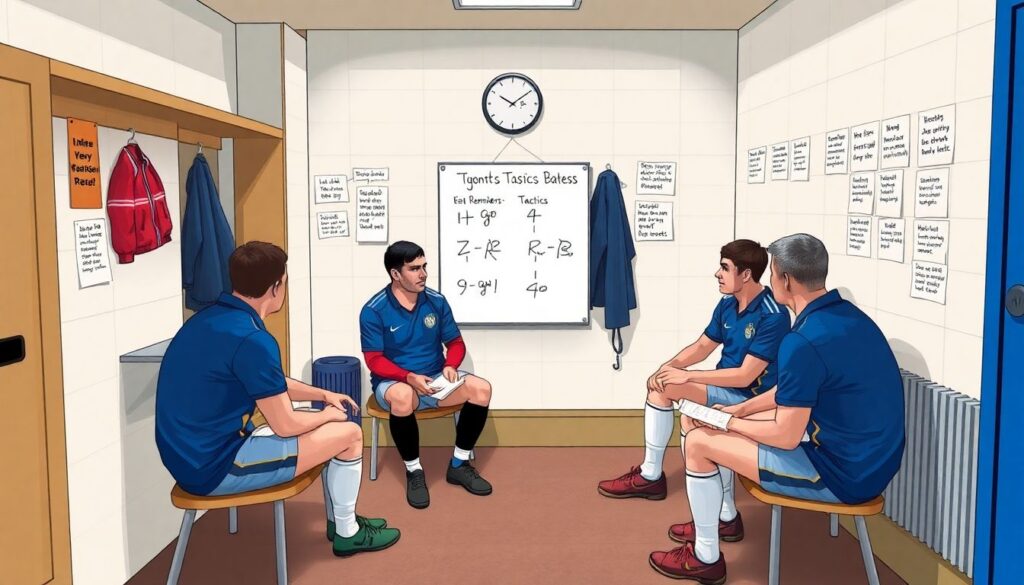 La influencia de la psicología deportiva en la toma de decisiones dentro del campo - иллюстрация