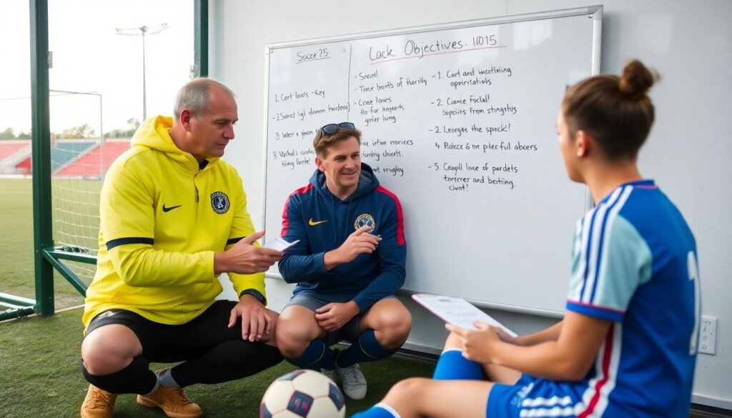 Cómo analizar un partido desde la perspectiva de un mentor deportivo - иллюстрация