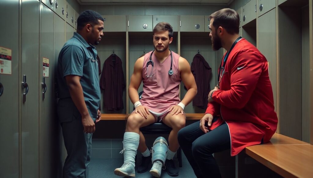 Casos reales de recuperación de jugadores tras lesiones graves: lecciones de resiliencia - иллюстрация