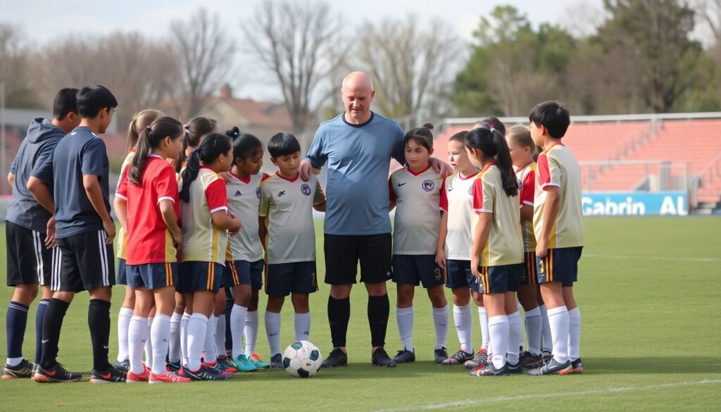 Cómo construir liderazgo dentro del vestuario: rol del capitão y del mentor - иллюстрация