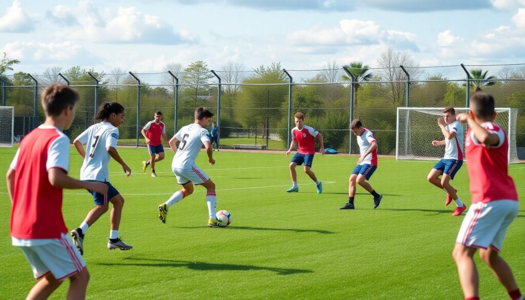 Tendencias y novedades del fútbol mundial: qué pueden aprender los jugadores en formación - иллюстрация