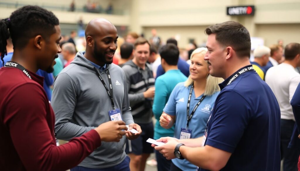 Como um atleta deve usar eventos esportivos como vitrine para sua carreira - иллюстрация