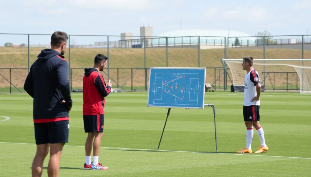 Lições táticas da última Copa do Mundo aplicadas ao treinamento diário - иллюстрация