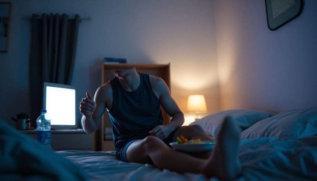 A influência da nutrição e do sono no desempenho físico e mental do jogador - иллюстрация