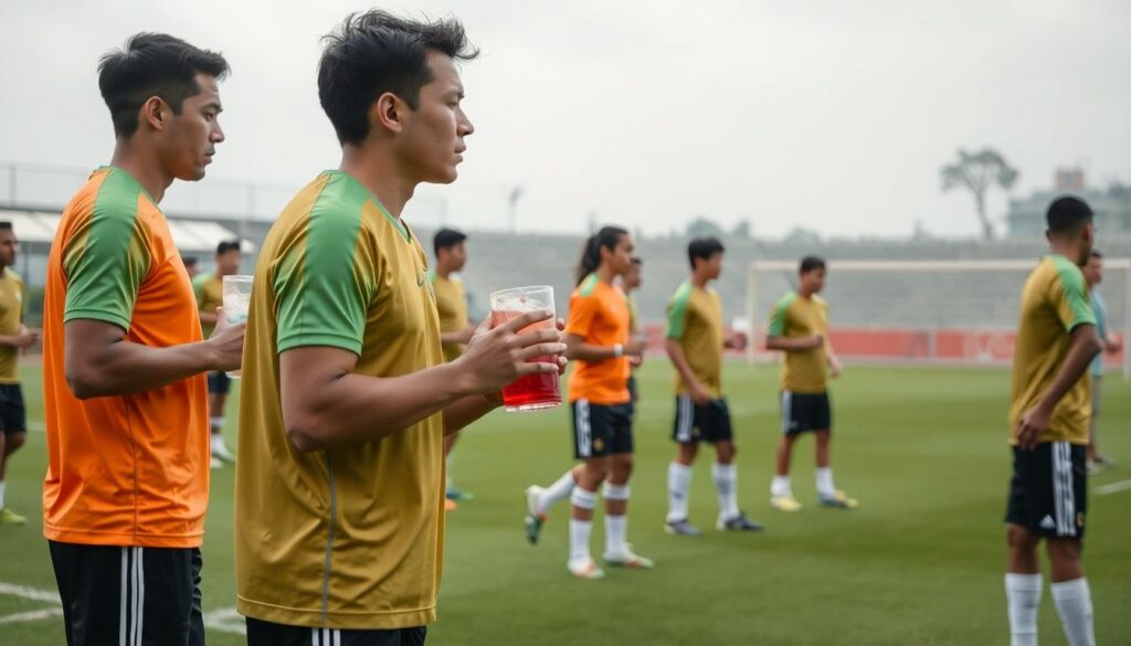 A influência da nutrição e do sono no desempenho físico e mental do jogador - иллюстрация