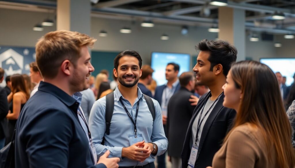 Eventos esportivos como ferramenta de networking para atletas, treinadores e mentores - иллюстрация