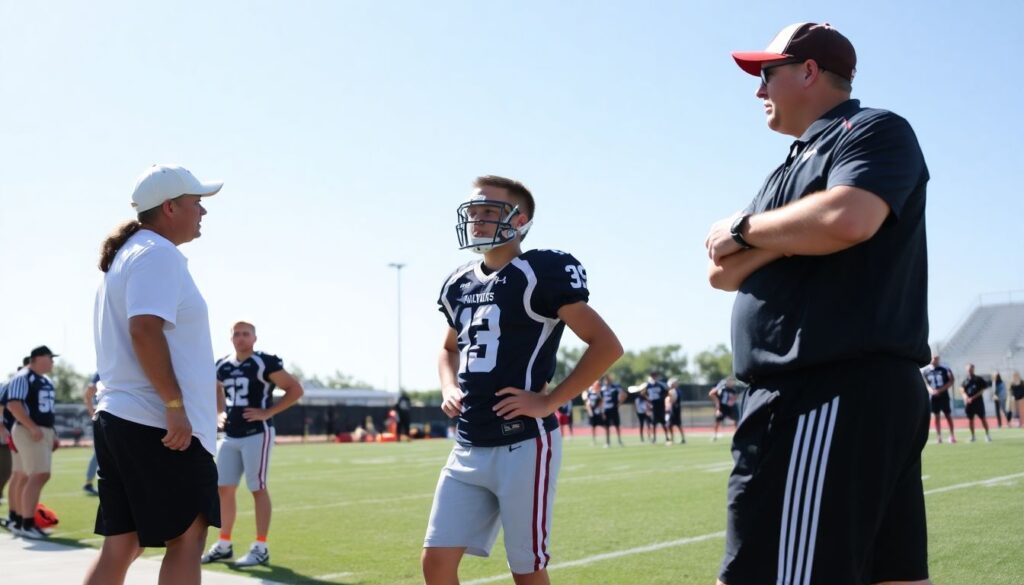 Eventos deportivos como vitrinas de talento: cómo prepararse para ser visto por ojeadores - иллюстрация