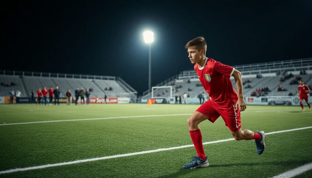 Eventos deportivos como vitrinas de talento: cómo prepararse para ser visto por ojeadores - иллюстрация