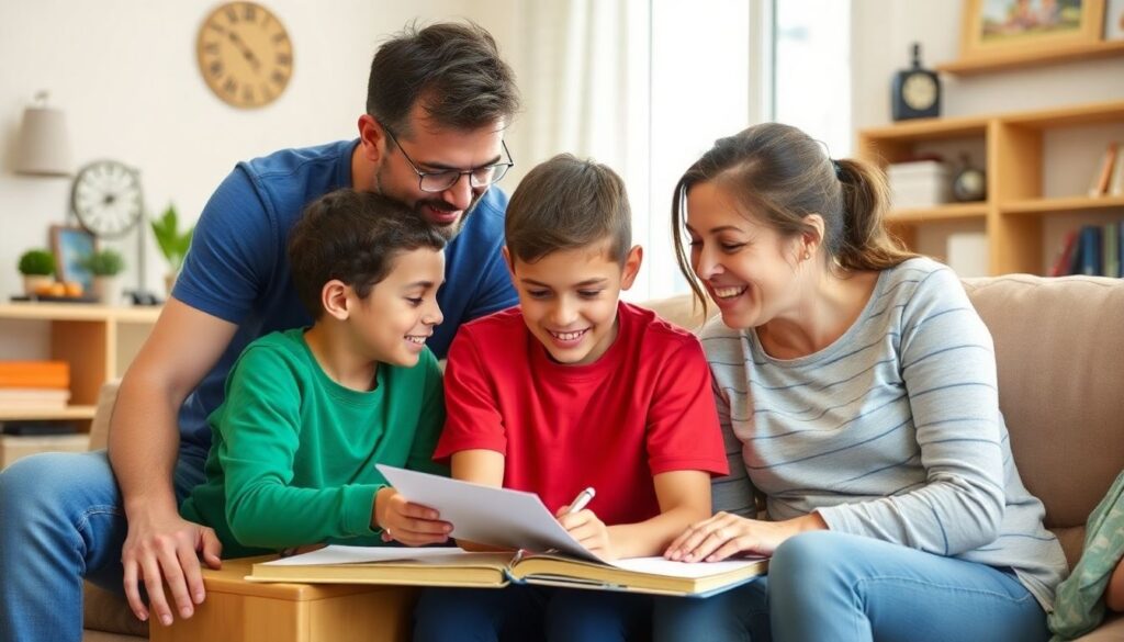 O papel da família e da rede de apoio na formação de um atleta de alto rendimento - иллюстрация