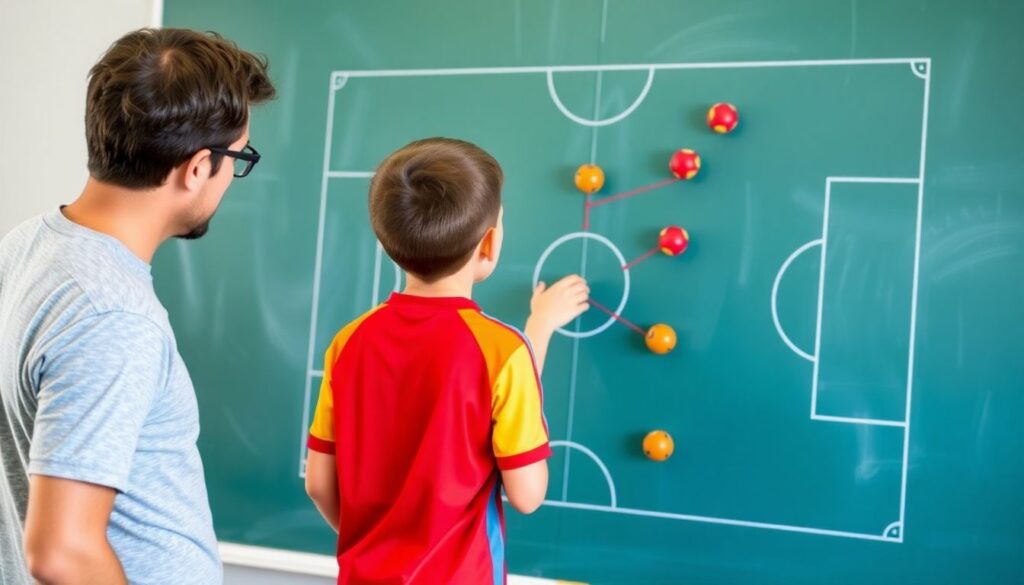 Cómo una mentoría personalizada puede transformar la carrera de um jovem futbolista - иллюстрация