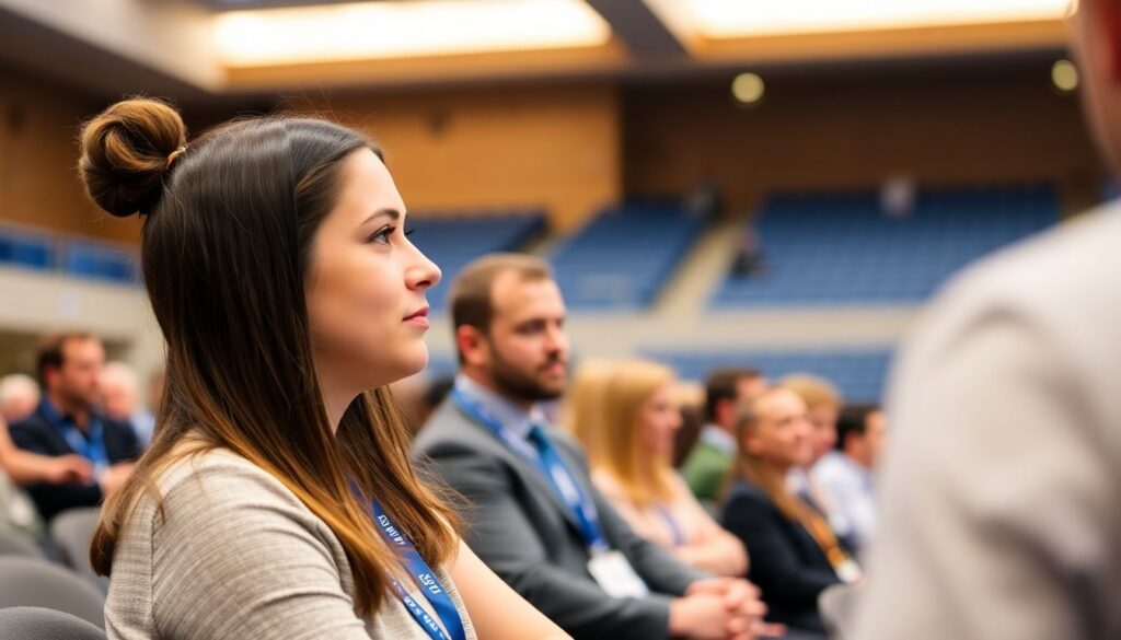 Eventos esportivos y networking: cómo aprovechar torneos y congresos para impulsar tu carrera en el fútbol - иллюстрация