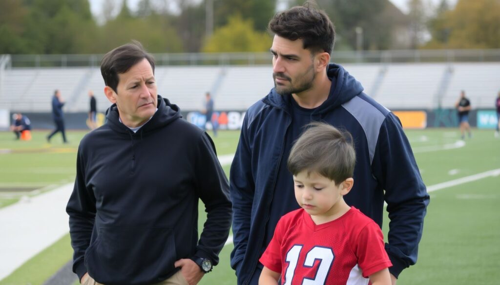 El papel de la familia en la formación deportiva de jóvenes talentos del fútbol - иллюстрация