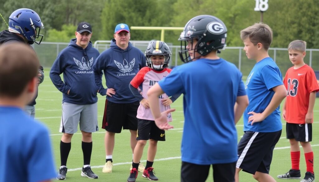 Qué observan los mentores y ojeadores en un partido de categorías de base - иллюстрация