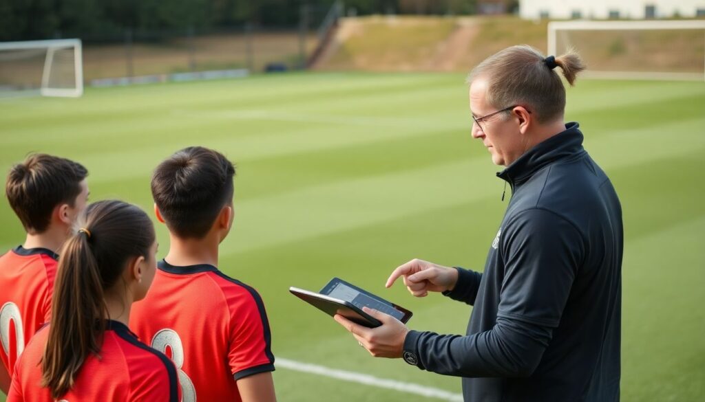 Tendencias actuales en el fútbol moderno y lo que significan para la formación de atletas - иллюстрация