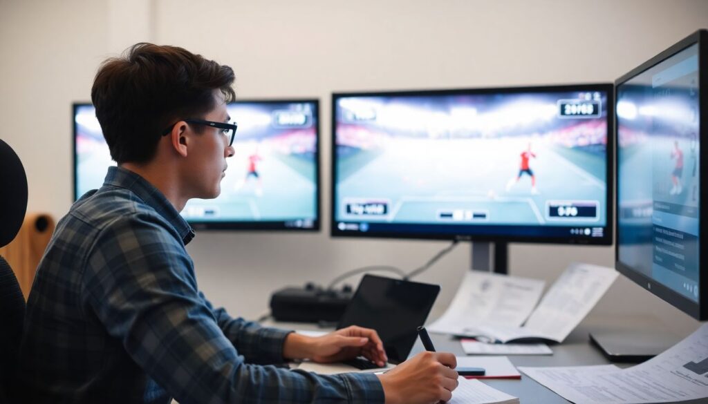 Análisis de partidos: cómo leer el juego como un analista profesional desde tu sofá - иллюстрация