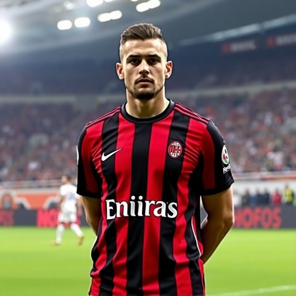 Santiago giménez ya tiene precio de salida del Ac milan a la premier league