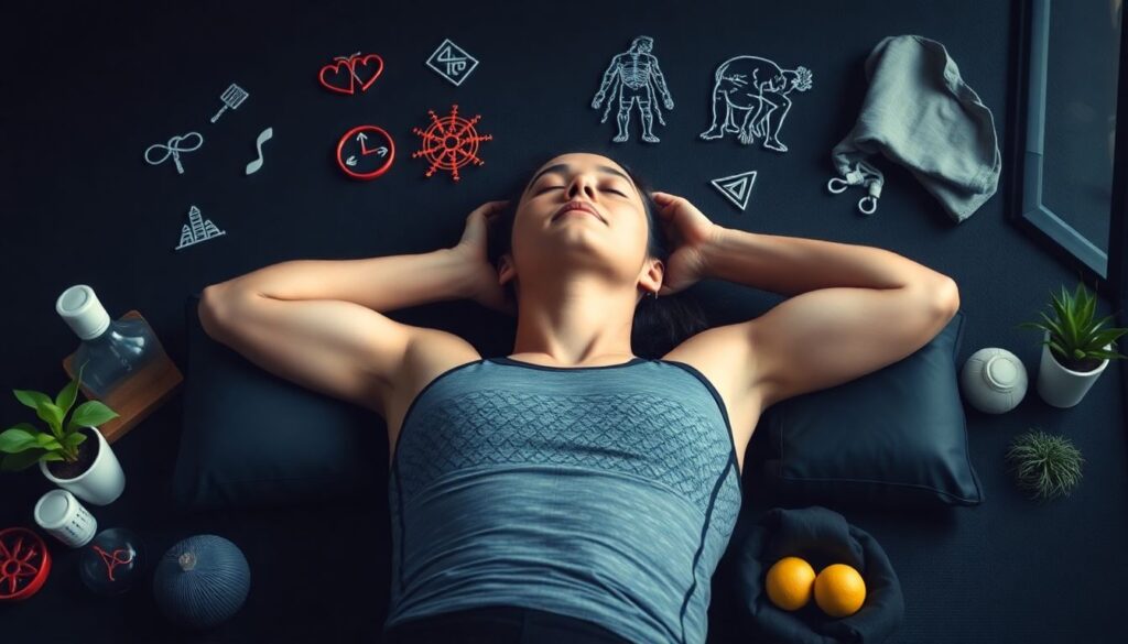 Preparación física y mental antes de un gran evento esportivo: rutinas y hábitos clave - иллюстрация