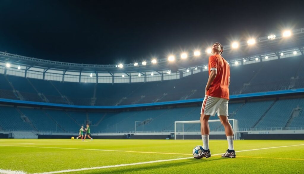 Gestión emocional antes de los penaltis: técnicas mentales usadas por los profesionales - иллюстрация