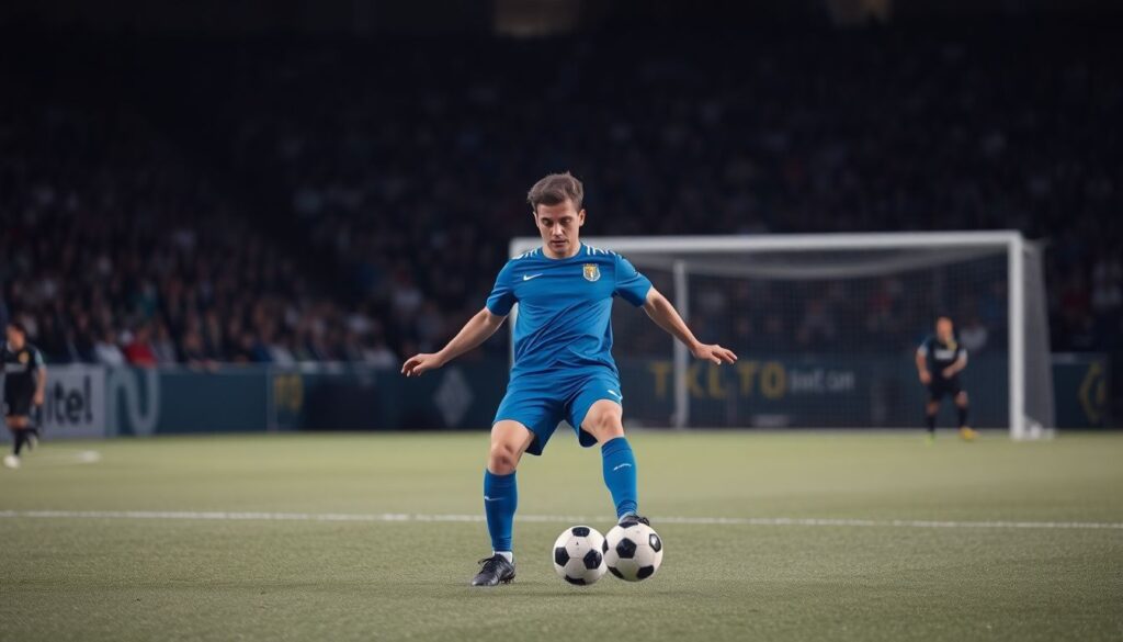 Gestión emocional antes de los penaltis: técnicas mentales usadas por los profesionales - иллюстрация