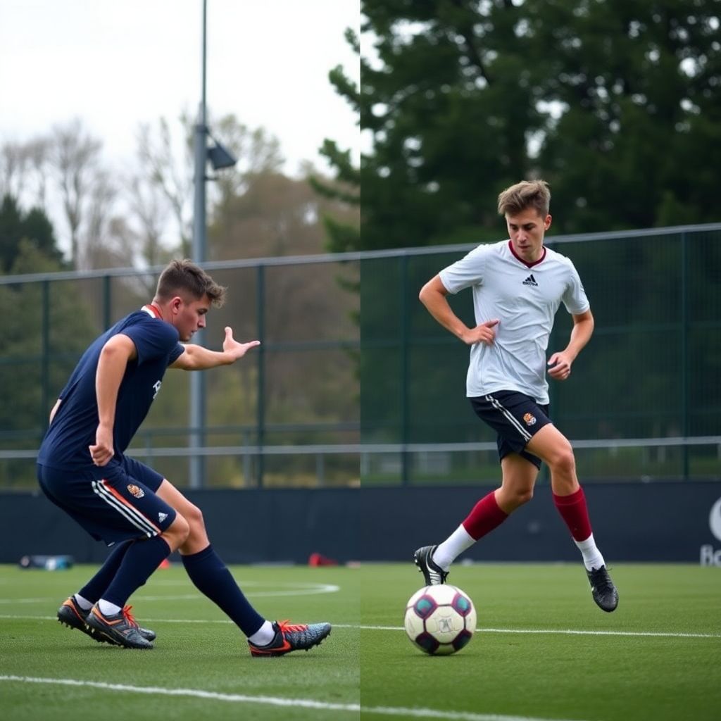 Weekly physical and mental training plan for amateur footballers