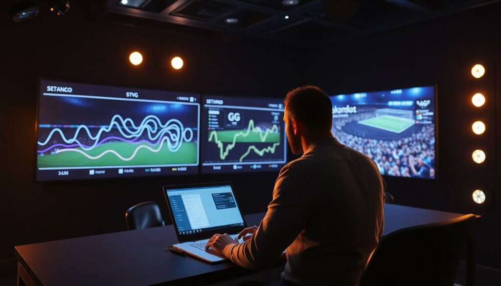 Lectura de datos y estadísticas: cómo interpretar los números para entender el resultado de un partido - иллюстрация