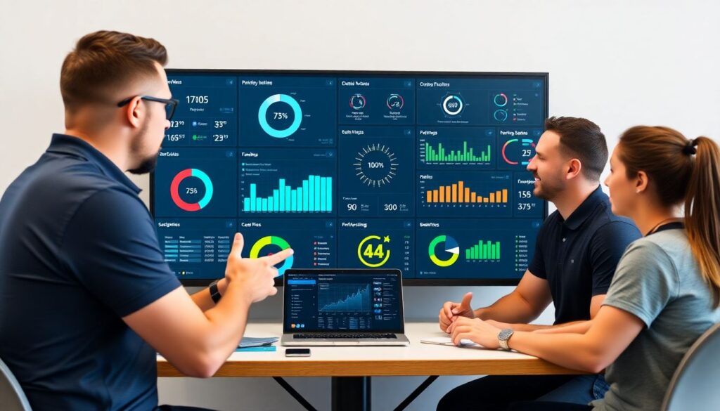 Cómo usar datos y estadísticas para analizar el rendimiento de un equipo durante la temporada - иллюстрация