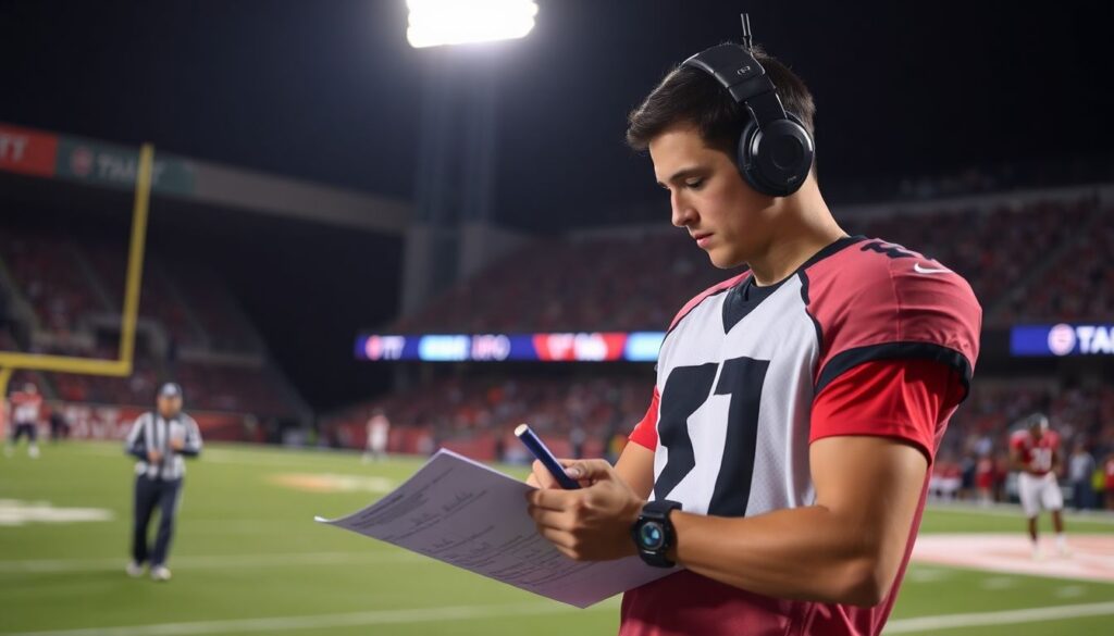 Rutinas de preparación mental utilizadas por jugadores de élite antes de saltar al campo - иллюстрация