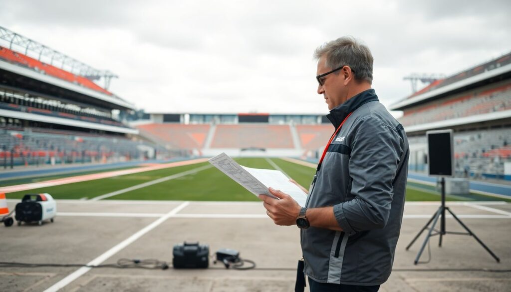 Bastidores de grandes eventos esportivos: organização, pressão e lições para atletas amadores - иллюстрация