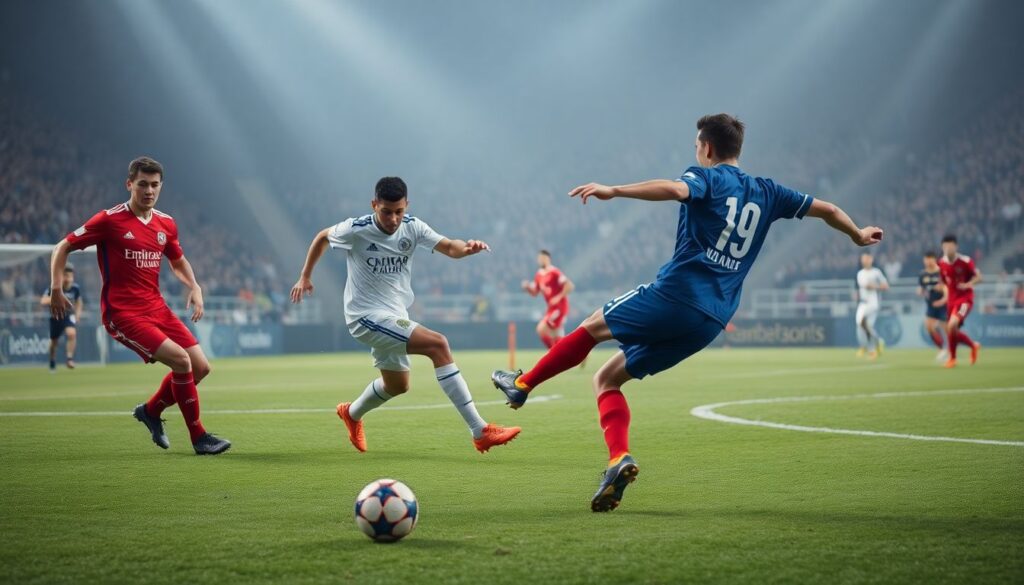 Eventos esportivos que marcaron la historia del fútbol moderno y sus lecciones ocultas - иллюстрация