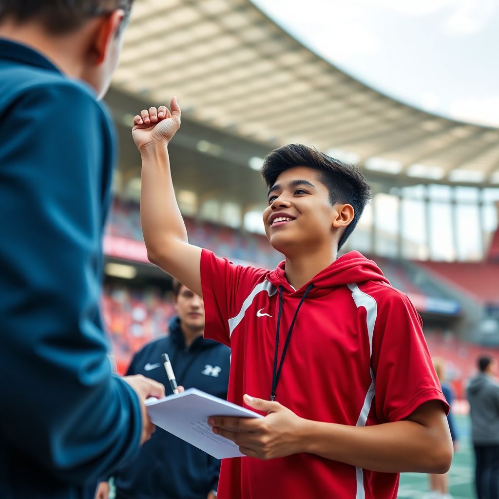 Sports events as showcases for young talent: how to seize every opportunity
