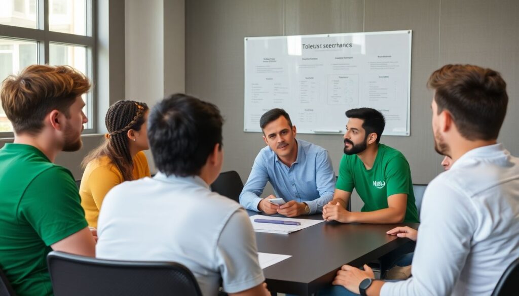 Gestión de grupo después de una derrota dura: claves para reconstruir la confianza - иллюстрация