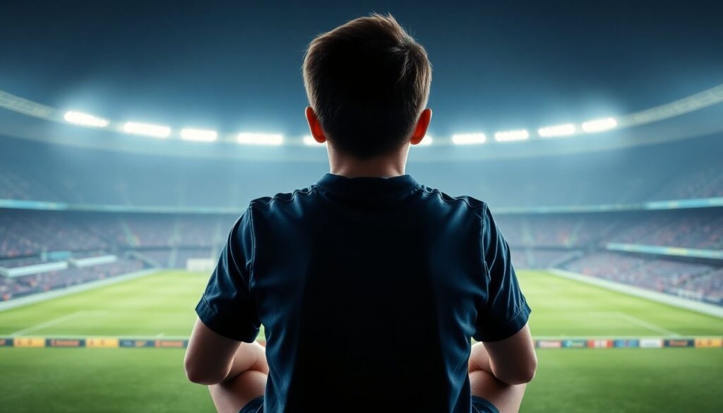 La influencia del entorno familiar y social en la evolución del joven futbolista - иллюстрация