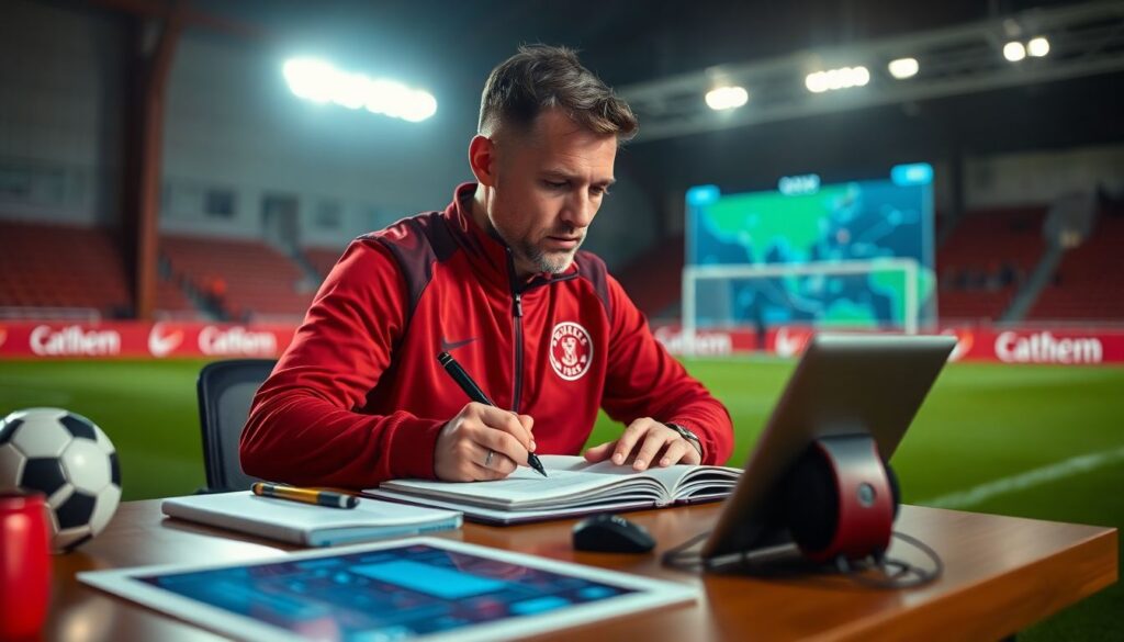 Tendencias actuales en el fútbol moderno: qué debe aprender hoy un jugador para destacar mañana - иллюстрация