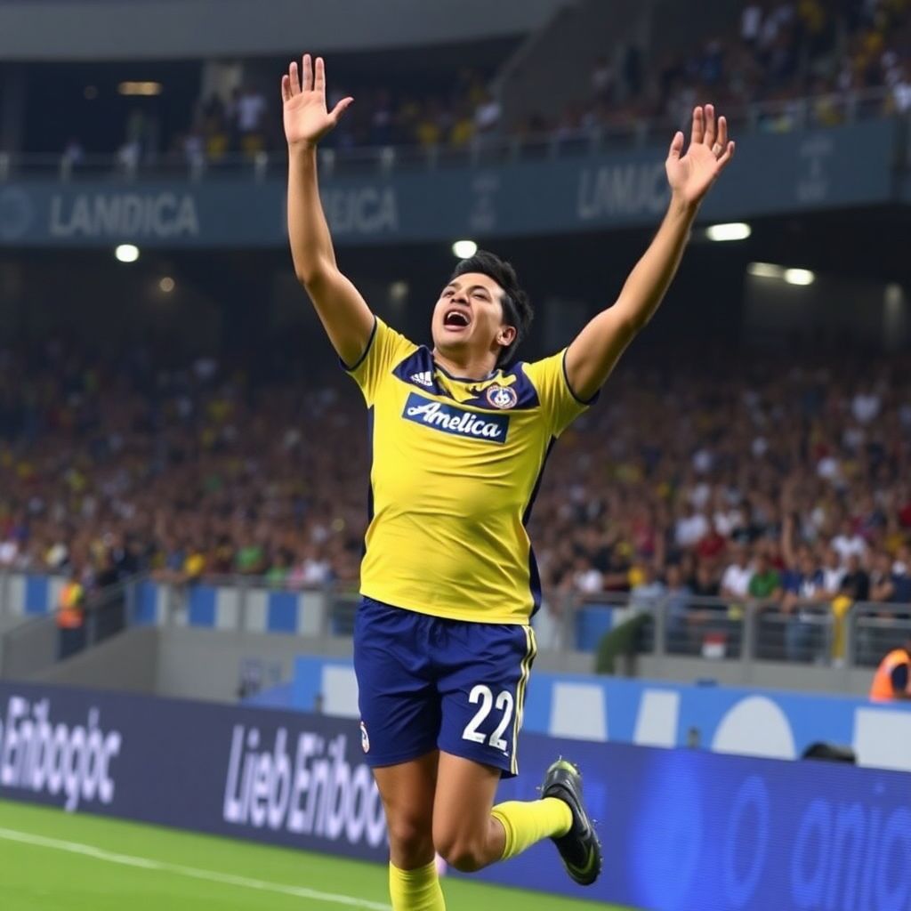 Brian rodríguez rescata al américa con doblete de golazos ante toluca