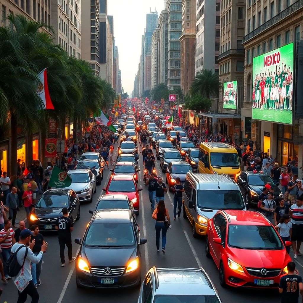 Caótica cuenta regresiva en ciudad de méxico al mundial 2026 entre marchas y home office