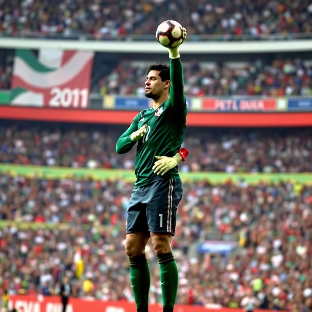 Memo ochoa titular con javier aguirre por última vez y el 2-0 ante honduras