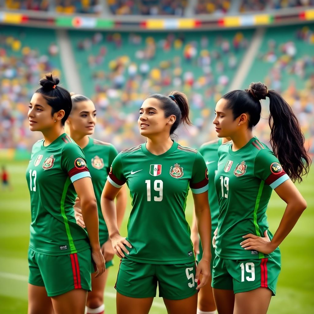 Filtran nueva playera rosa de la selección mexicana femenil para brasil 2027