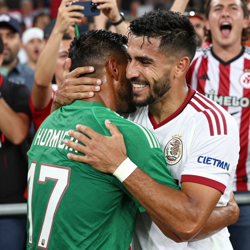Hormiga gonzález cumplió el sueño de un aficionado mexicano tras la victoria del olympiacos
