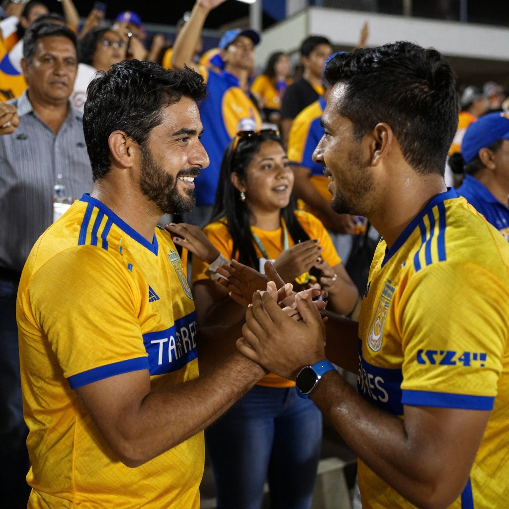 Fernando gorriarán sorprendió con un saludo al novio de una aficionada de tigres